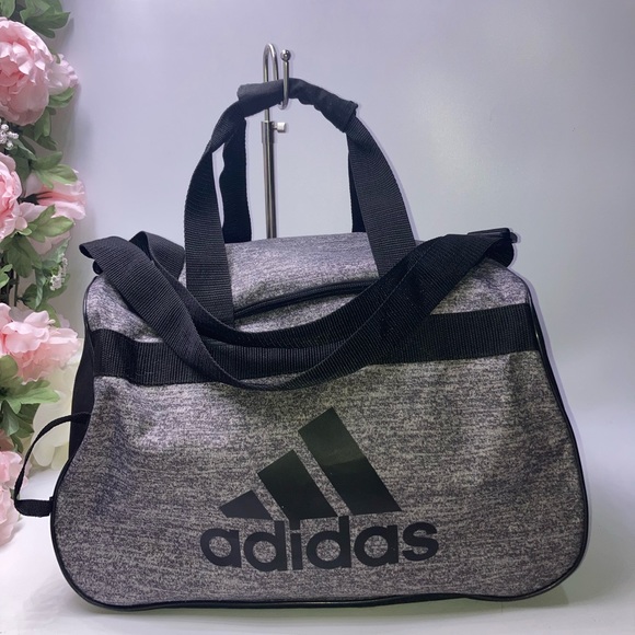 adidas Bags New Adidas Duffel Gym Bag Grey Poshmark